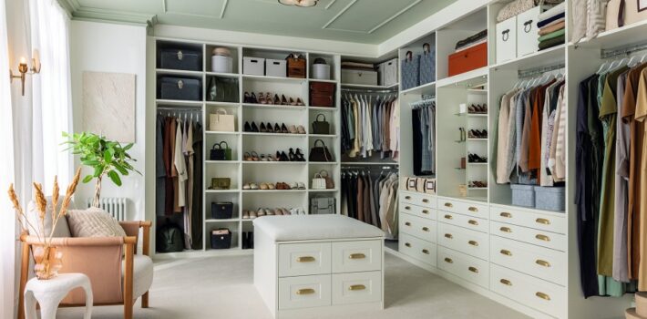 Luxury Wardrobe Into A Compact Space
