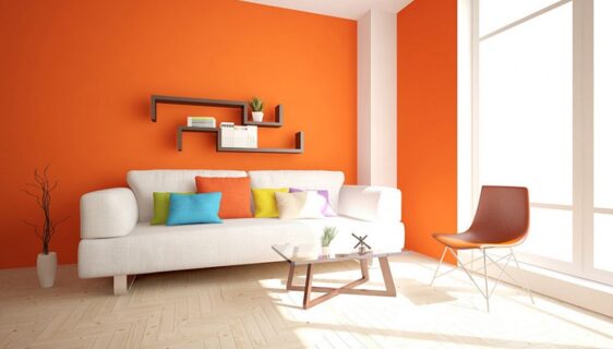 Orange Paint Colour