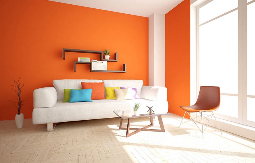 Orange Paint Colour