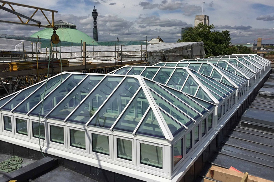 Opening Roof Lanterns for Ventilation