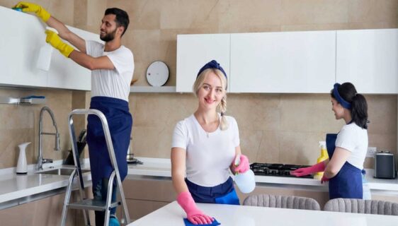 Booking a Home Cleaning Service