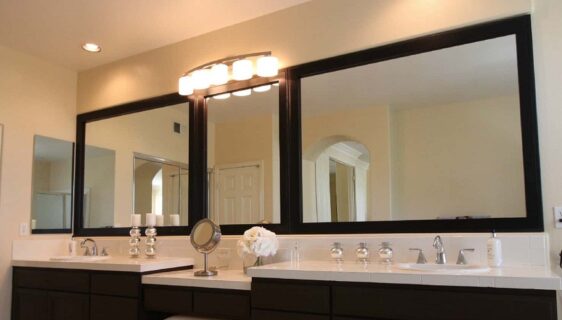 mirror frames for bathrooms