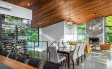 design a kitchen wine display