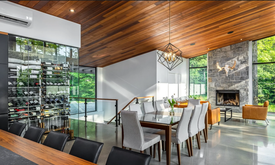 design a kitchen wine display
