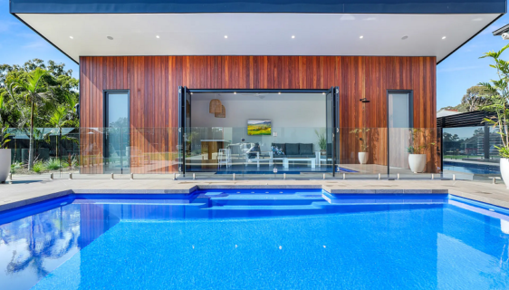 Fibreglass pool in Melbourne