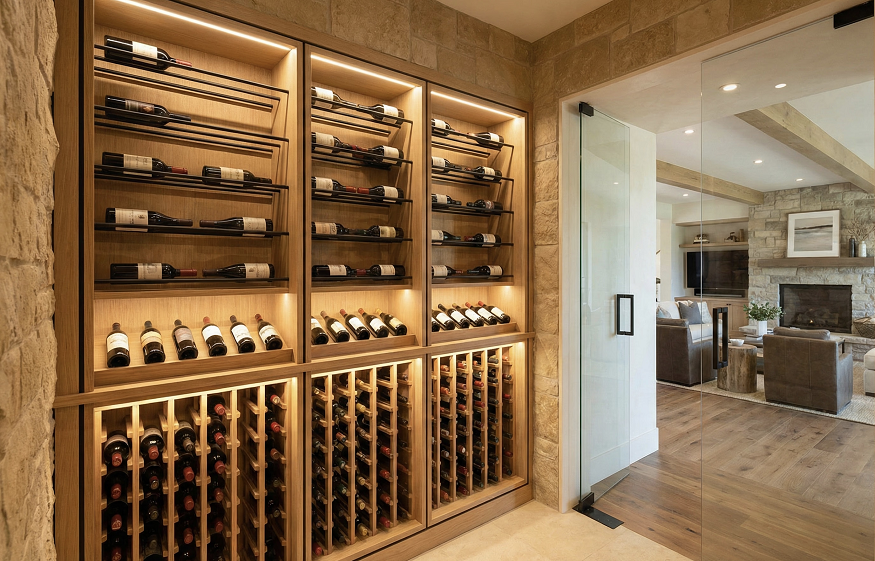 custom wine cellar design services
