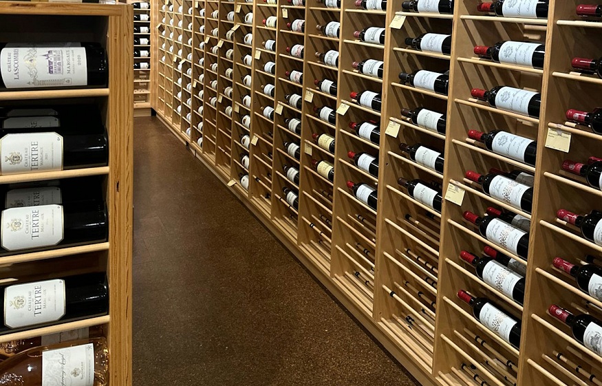 liquor storage kit from Wine Racks America